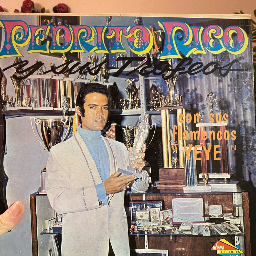 Vintage Vinyl LP Record Pedrito Rico
